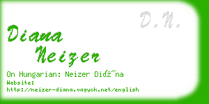 diana neizer business card